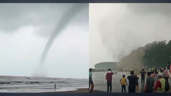 কক্সবাজার সমুদ্রসৈকতে দুর্বল টর্নেডো, আতঙ্কে পর্যটক