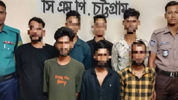 চট্টগ্রামে শীর্ষ সন্ত্রাসী বুইশ্যারের আরও ৭ সহযোগী গ্রেপ্তার