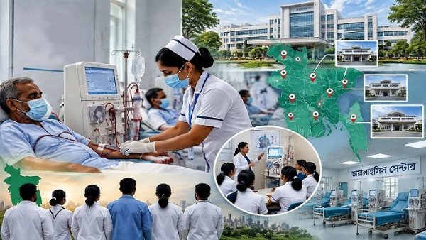 দ্রুততম সময়ে সকল উপজেলায় মিলবে ডায়ালাইসিস সেবা