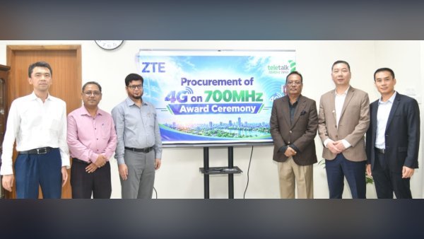 টেলিটকের 4G নেটওয়ার্ক সম্প্রসারণের কাজ পেল জেডটিই