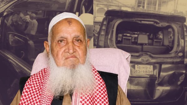 গাড়ি দুর্ঘটনার শিকার হেফাজতে ইসলামের আমির বাবুনগরী